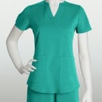NRG's 3119 Scrub Top in the color Envy