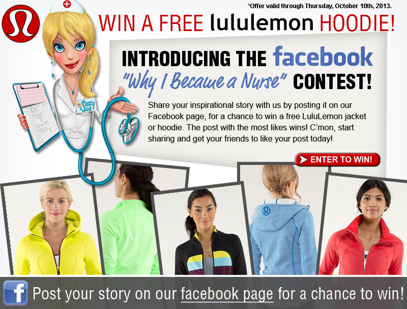 Let’s Trade: Your Nurse Story for a Lululemon Hoodie!