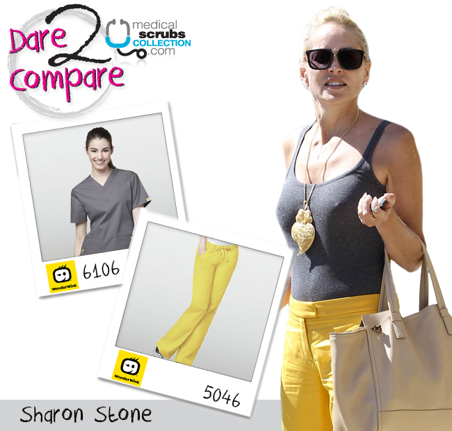 Color Blocking with Sharon Stone