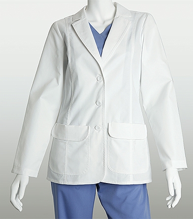 Lab Coats by Barco 28" 2 Flap Pocket White Lab Coat-4412