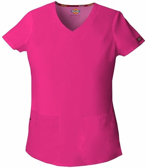 Dickies EDS Signature Women's V-Neck Solid Scrub Top - 85906