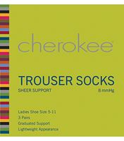 Cherokee Hosiery 6-3 Pair Packs Of Support Trouser Socks TROUSERSOCK