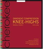 Cherokee Hosiery 1-6 Pack Of Support Knee Highs YKHMC1