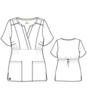 Carhartt Premium Women's Fashion Waist Mock Wrap Scrub Top-C10401