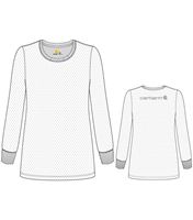 Carhartt Women's Long Sleeve Underscrub Knit Tee-C30109