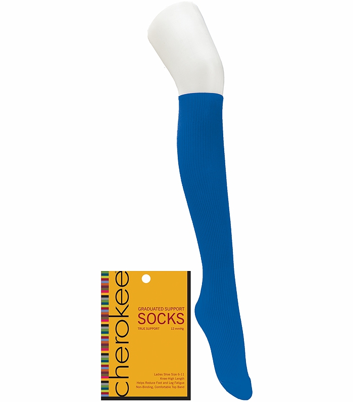 Cherokee Women's Knee High Compression Support Socks-YTSSOCK1