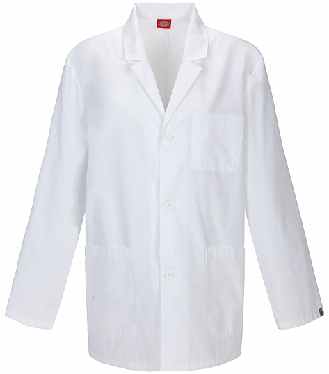 Dickies EDS Professional Whites 31" Men's Lab Coat-81404AB