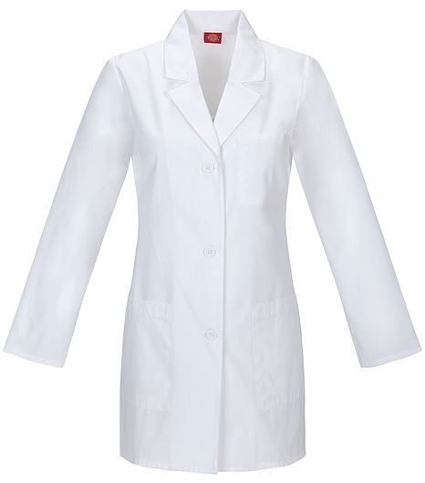 Dickies EDS Women's 32-inch White Lab Coat - 84400