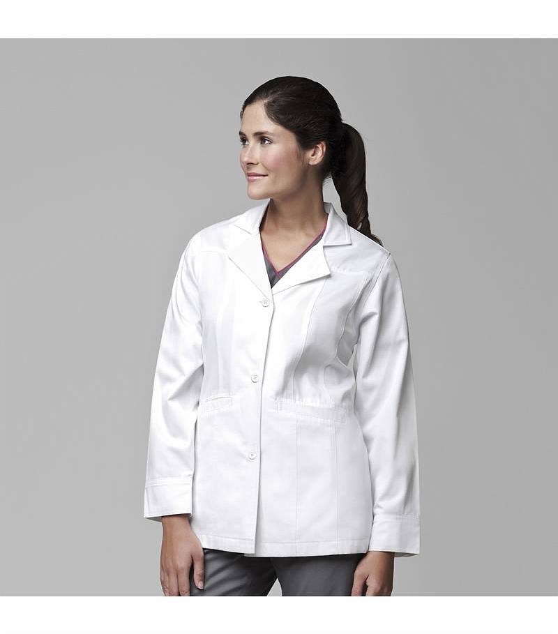 Carhartt Women's Short White Lab Jacket-C72103