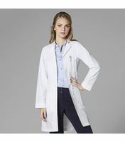 WonderWink Women's Professional White Lab Coat-7607