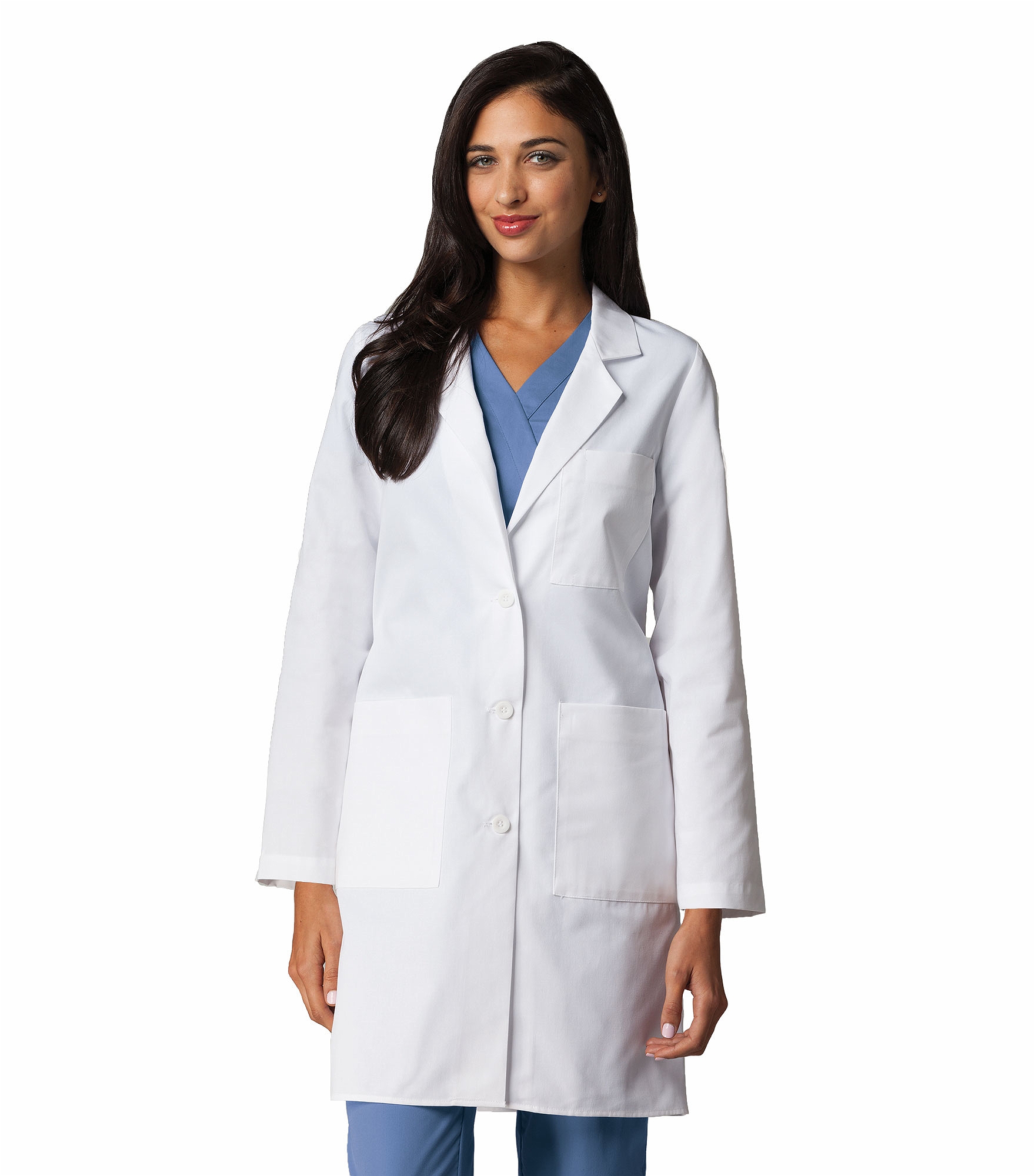 Lab Coats by Barco Women's 38" White Lab Coat-1343