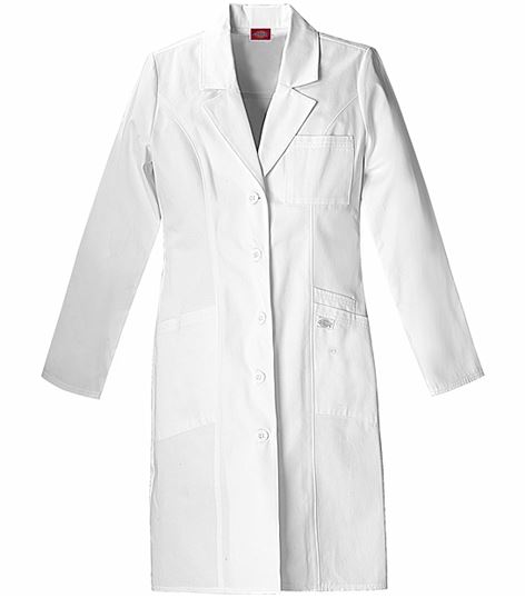 Dickies EDS Women's 37-inch White Lab Coat  -82401