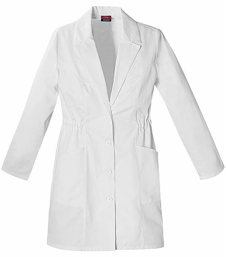 Dickies EDS Women's 34-inch White Lab Coat - 84402