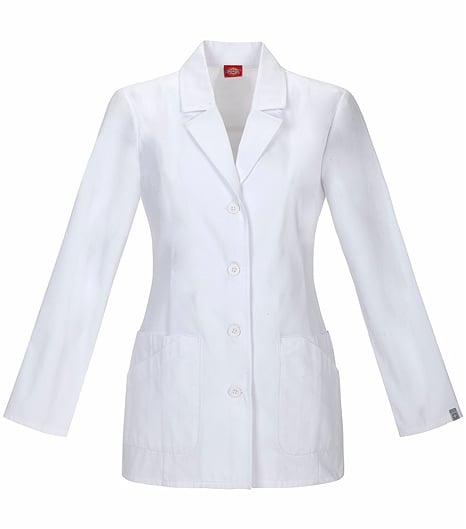 2XL Dickies 29" Antimicrobial Lab Coat 84405A White Sizes XS 