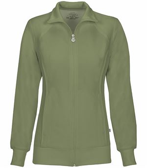 Cherokee Infinity Women's Zip Up Warm-Up Scrub Jacket-2391A