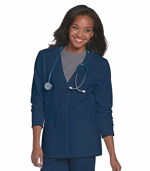 Workflow By Landau Women S Fleece Lined Warm Up Scrub Jacket 3505 Medical Scrubs Collection