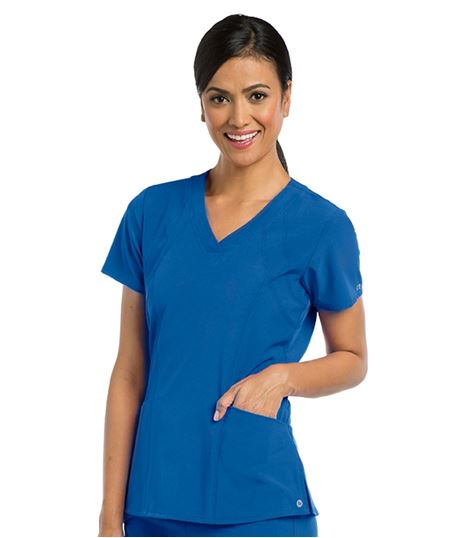 Barco One Women's Solid V-Neck Scrub Top - 5106
