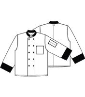 Dickies Chef Classic 10 Button Chef Coat DC46