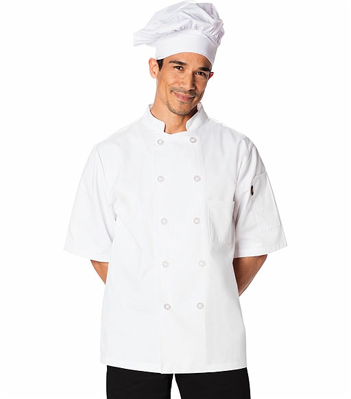 Dickies Chef Classic 10 Button Chef Coat S/s DC49