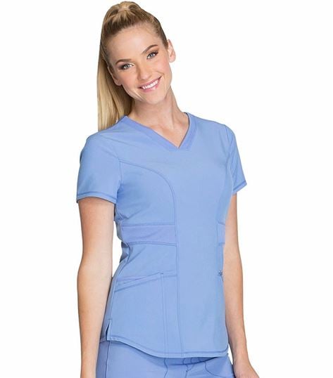 Infinity By Cherokee Women's Solid V-Neck Scrub Top - CK623A