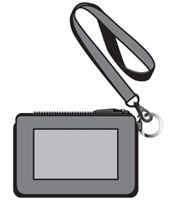  WonderWink Accessories Zip ID Case With Lanyard 484