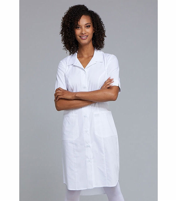 Cherokee Workwear Professionals Button Front High Low Nurse Scrub