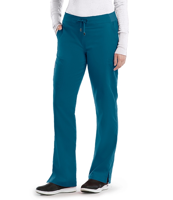 Grey's Anatomy Women's 6 Pocket Straight Leg Cargo Scrub Pants-4277 ...