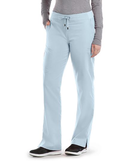 Grey's Anatomy Women's 6 Pocket Straight Leg Cargo Scrub Pants - 4277