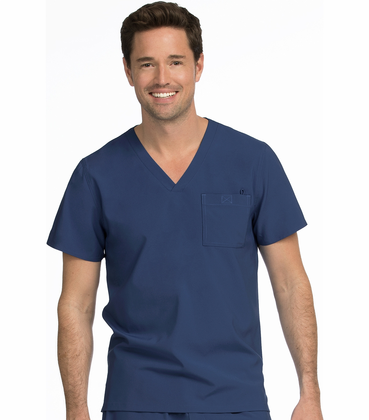 Med Couture Activate Men's Sport V-Neck Scrub Top With Stretch-8530 ...