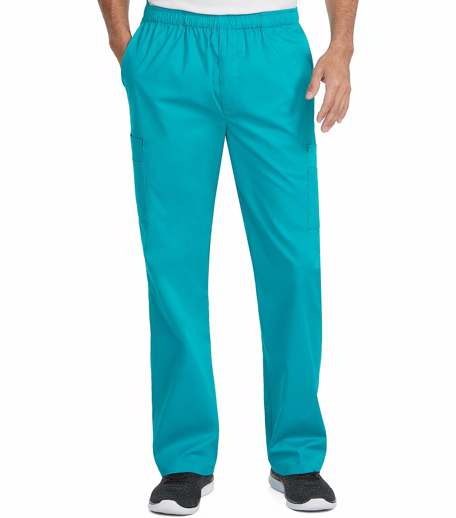 Med Couture Mc2 Men's Elastic Waist Cargo Scrub Pants-8702 | Medical ...