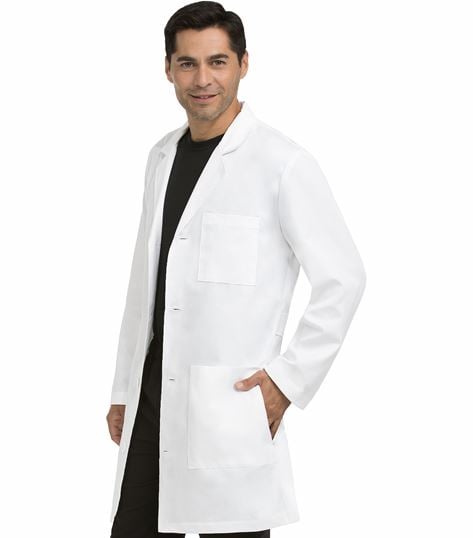 Med Couture Men's 38 Inch Mens Doctor Length Lab Coat - 8607