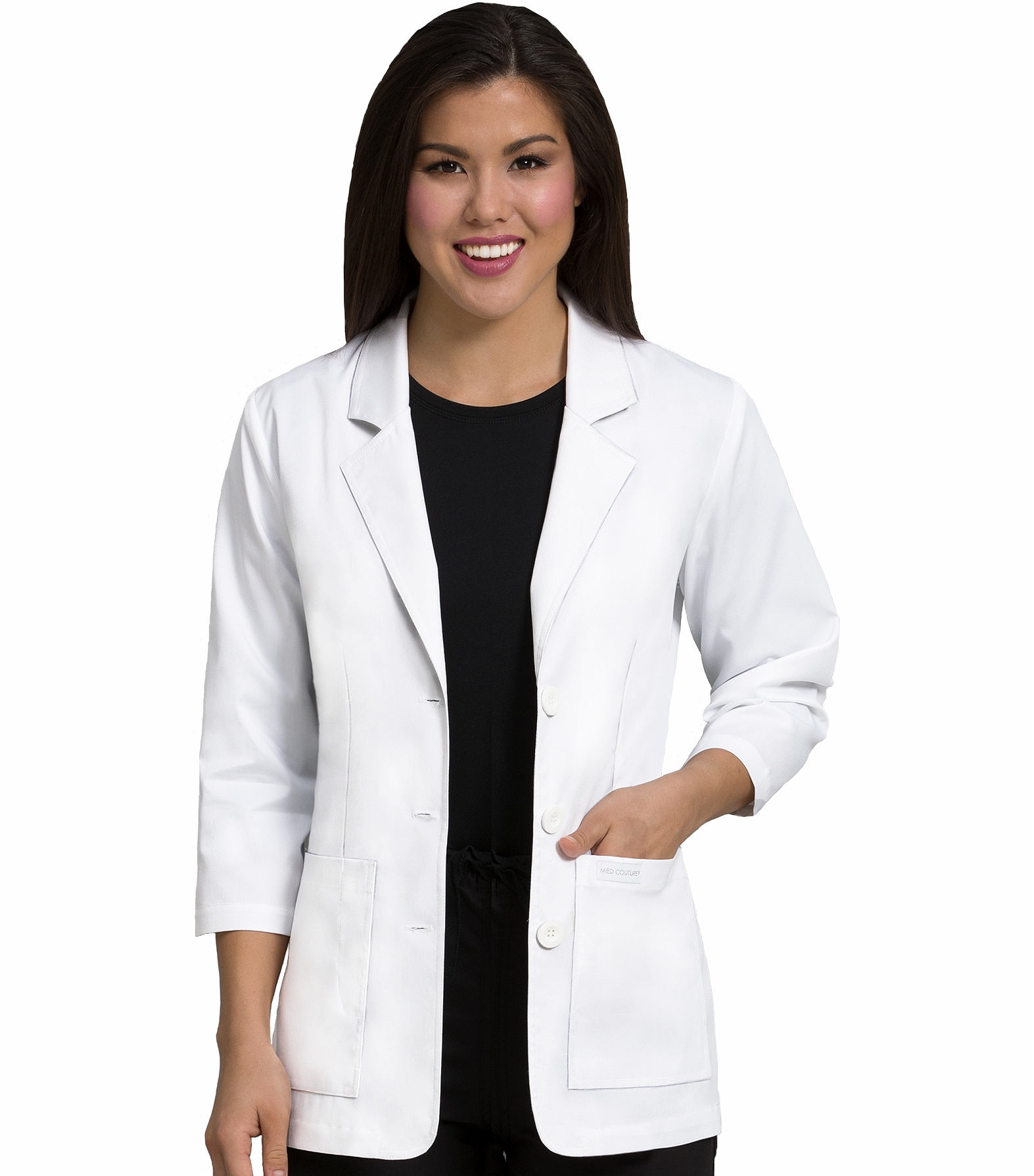 Med Couture Women's 28 In. Consultation Lab Coat-8677