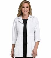 Med Couture Women's 31 In. Mid Length Lab Coat-9604