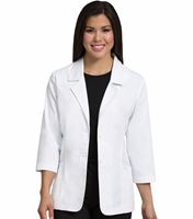 Med Couture Women's Consultation Length Lab Coat-9618