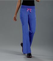Smitten Women's Elastic Waist Yoga Cargo Scrub Pants-S201019