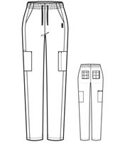  WonderWink Neo Fashion Esential Straight Leg 5321