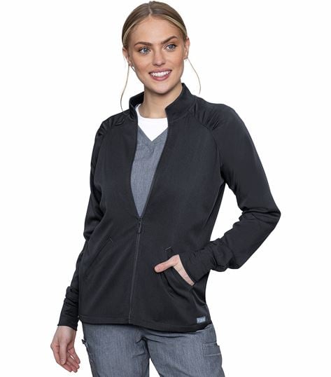 Med Couture Touch Women's Raglan Warmup - 7660