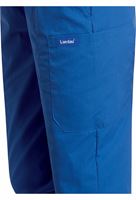 Landau Women's Elastic Waist Straight Leg Cargo Scrub Pants-8501