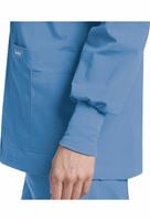 Landau Women's Cardigan Style Warm-Up Scrub Jacket-7535