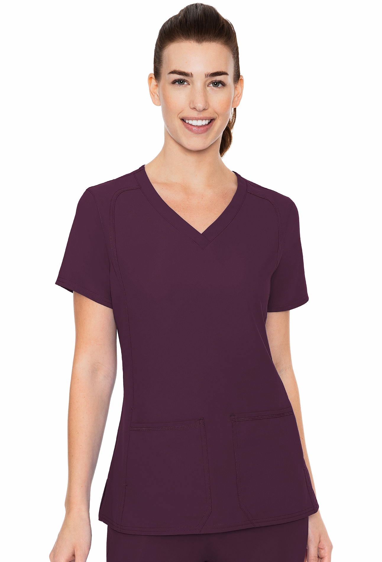 Med Couture Insight Women's 4 Pocket Scrub Top-MC2468