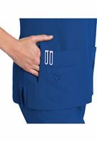 Med Couture Activate Refined Sport Knit Women's V-Neck Scrub Top-MC8416