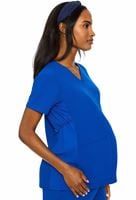 Med Couture Activate Women's Adjustable Fit V-Neck Maternity Scrub Top-MC8459