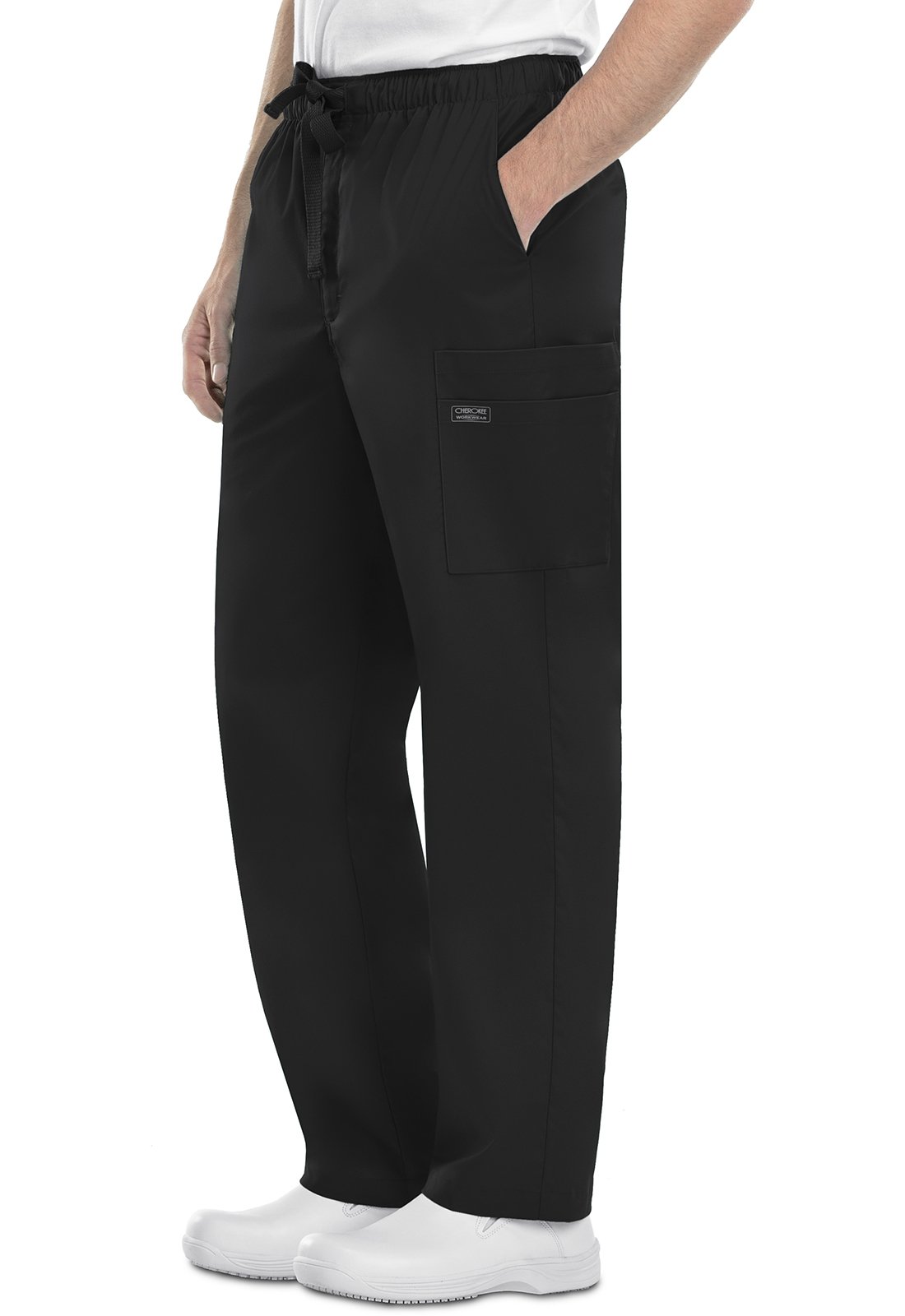 Cherokee® Workwear Core Stretch Women's 6- Pocket Low Rise Drawstring Cargo  Scrub Pant