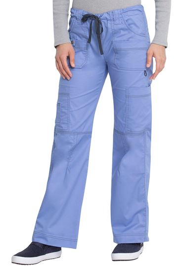 Dickies GenFlex Women's Elastic Waist Cargo Scrub Pants-857455 ...