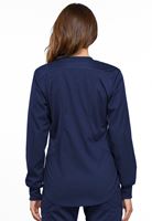 Cherokee Luxe Women's Zip Up Warm-Up Scrub Jacket-CK300