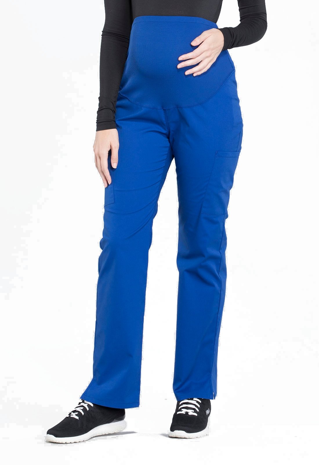 Med Couture Plus One Maternity Cargo Scrub Pant