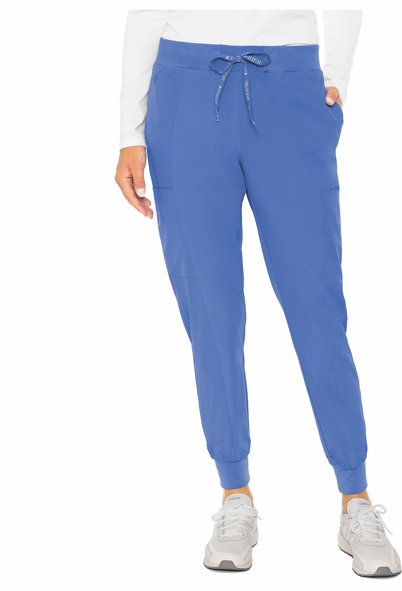 Med Couture Peaches Women's Seamed Jogger Scrub Pants-MC8721 | Medical ...