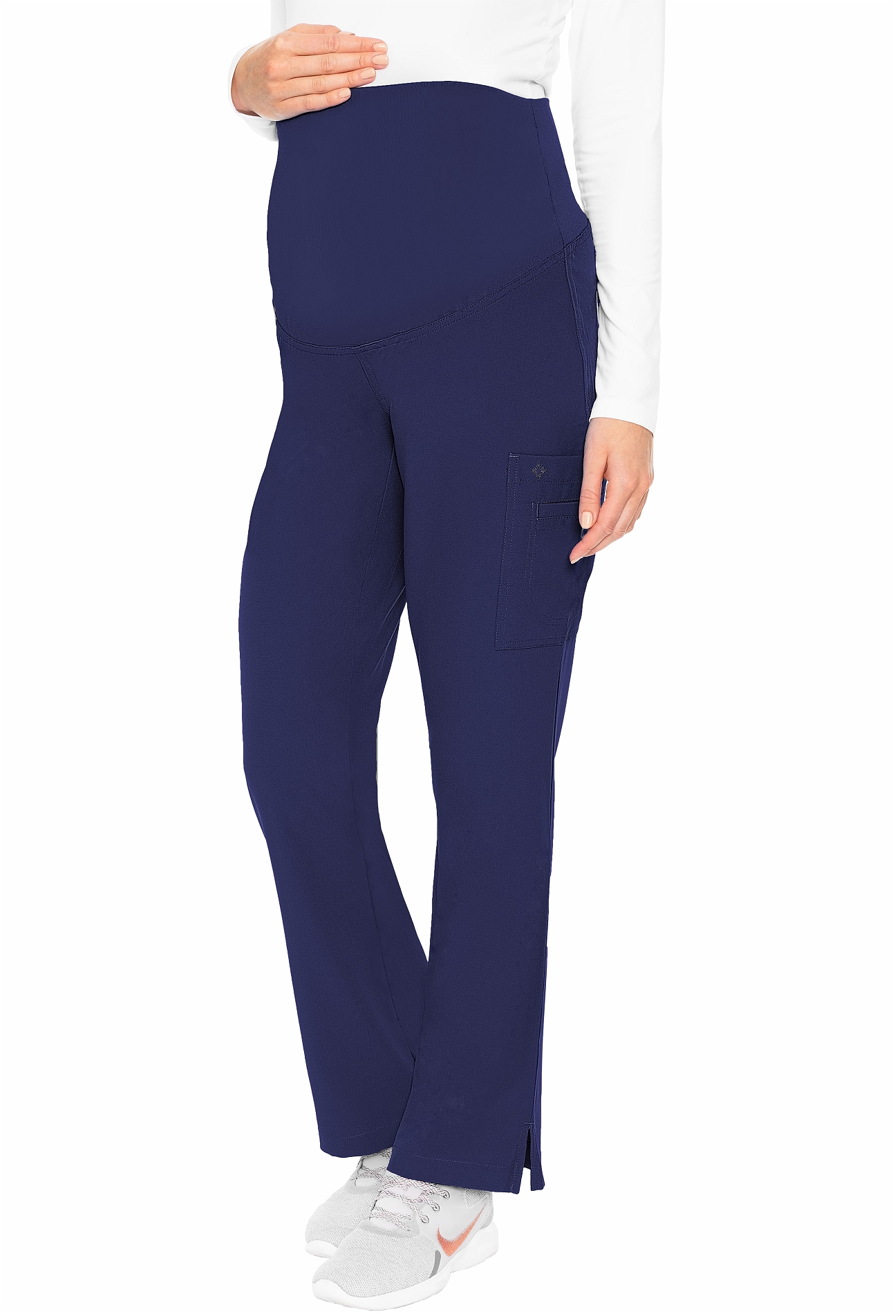 Med Couture Activate Women's Knit Waist Maternity Scrub Pants-MC8727