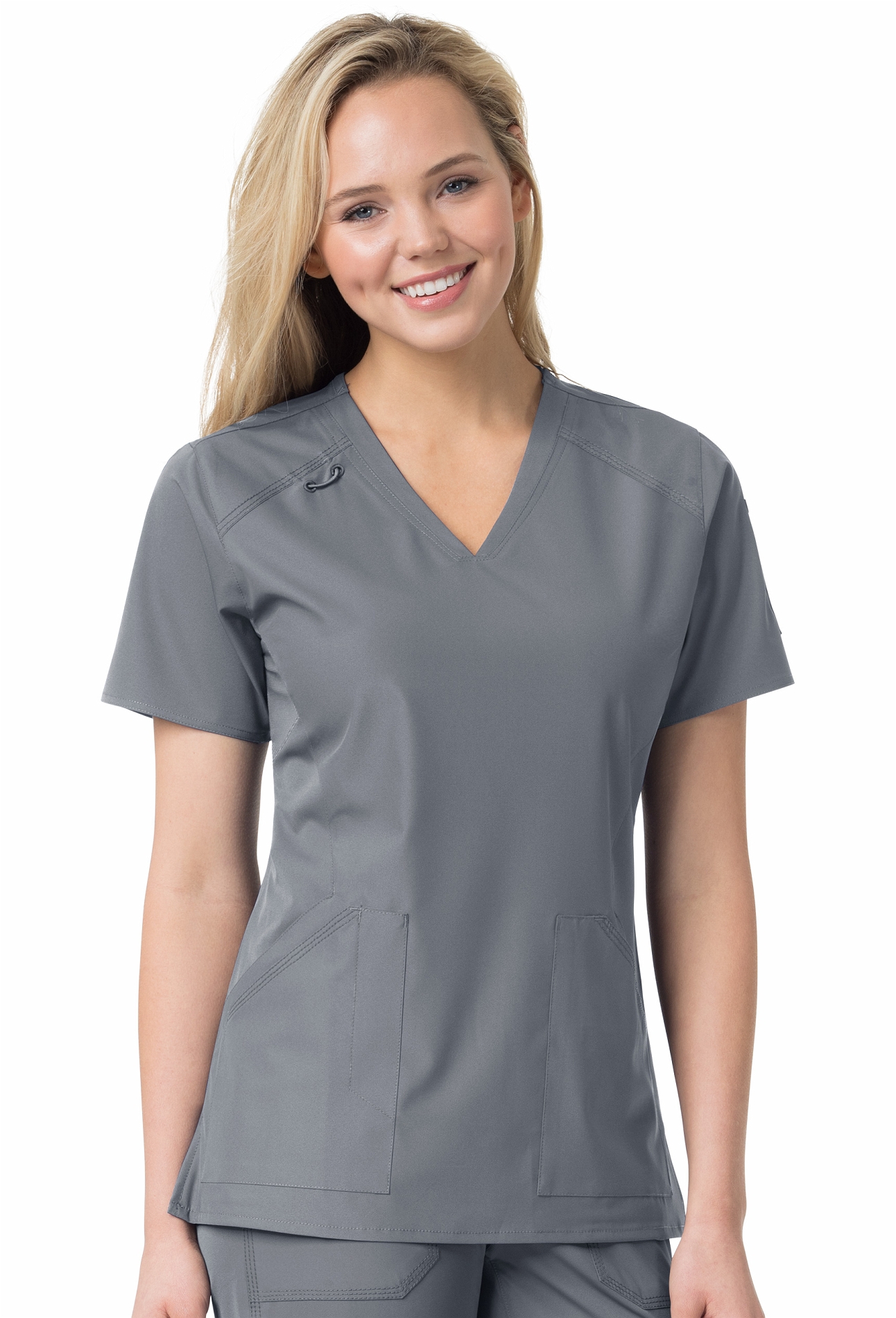 Carhartt Liberty Women's Multi-Pocket V-Neck Scrub Top-C12106 | Medical ...