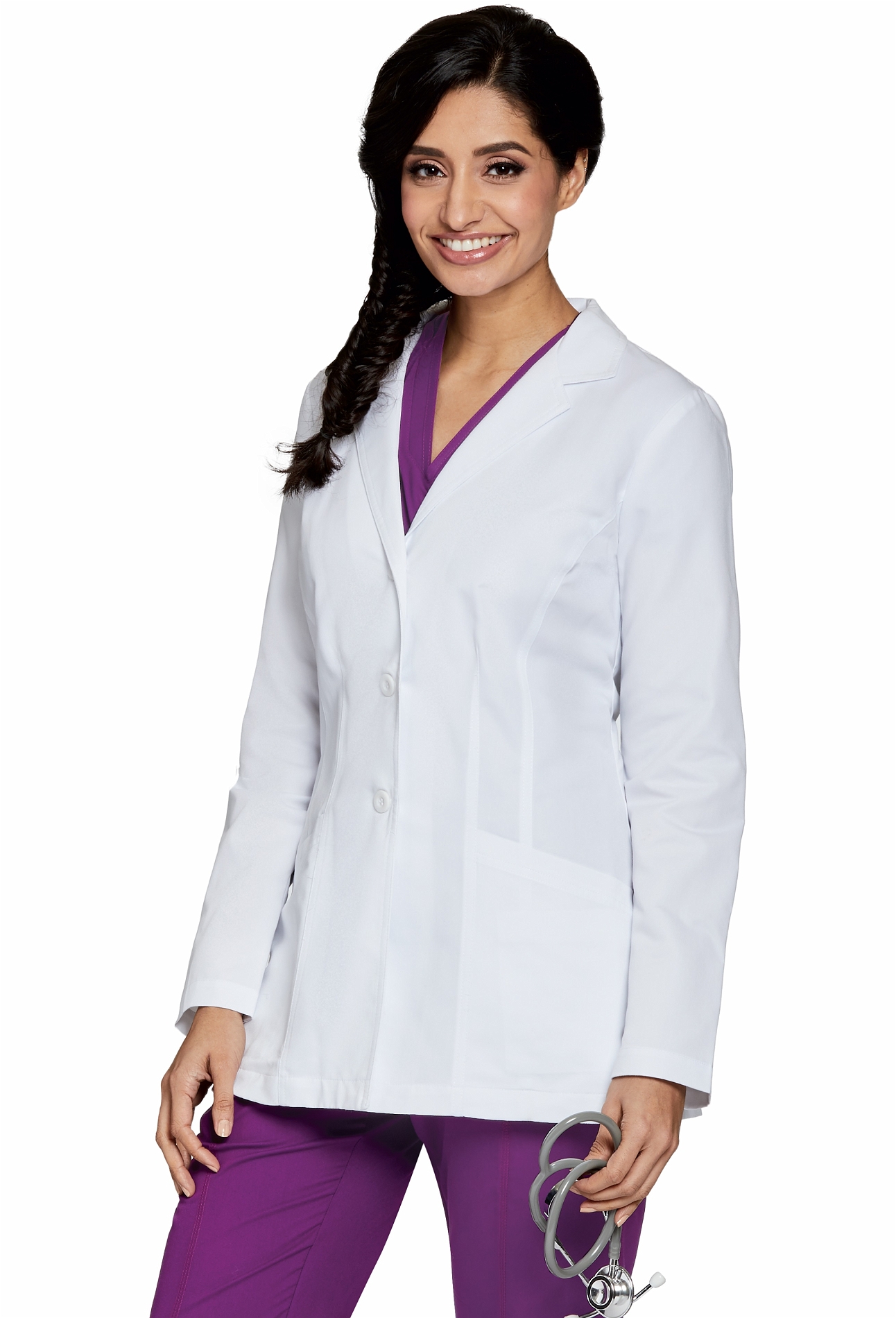 Grey's Anatomy Women's 30" Princess White Lab Coat-4455